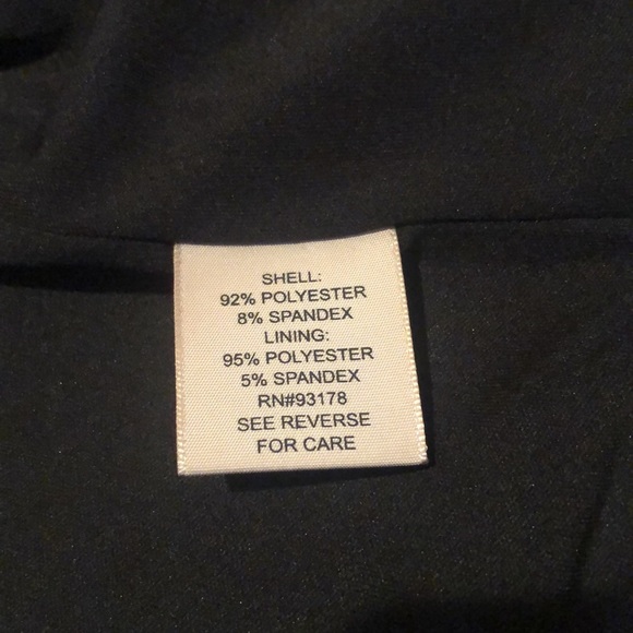 Philosophy size large black zip front Moto Vest super soft ultra suede - Picture 14 of 15